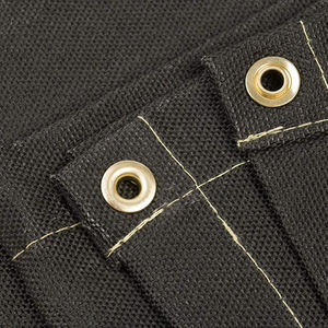 防火玻璃隔热玻璃纤维焊接帘硅胶玻璃纤维焊接毯 - Product Image 4