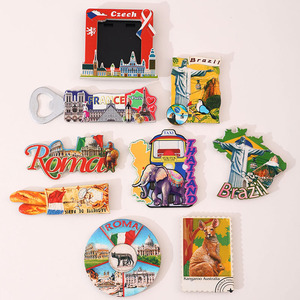 Imán <span class=keywords><strong>de</strong></span> recuerdo del castillo <span class=keywords><strong>de</strong></span> <span class=keywords><strong>Rumania</strong></span>, imán para nevera con diseño <span class=keywords><strong>de</strong></span> estampilla postal vintage, decoración para el hogar y la cocina, regalo - Product Image 6