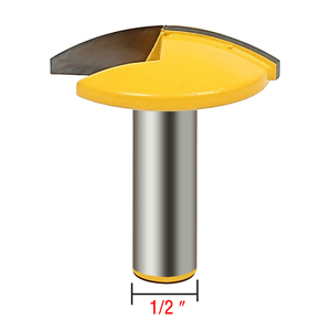 1-3/4-Inch Radius Horizontal Crown Router Bit Woodwork <b>Milling</b> <b>Cutter</b> Tool - Product Image 2