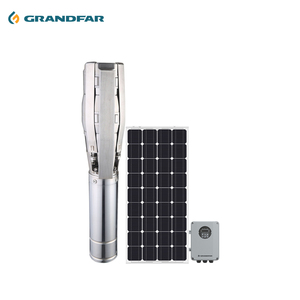 Kit solaire Grandfar 5.5 4KW AC 88m avec moteur à fil de cuivre multi-étages haute performance et pompe complète en acier inoxydable 4/6SSP36/75-380/4000-HV- - Product Image 1