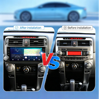 Radio de Coche Android Podofo de 10.33 Pulgadas, 6+128G, para Toyota 4Runner 2009-2020, CarPlay Inalámbrico, Android Auto, IPS, GPS, WiFi