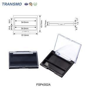 Boîte à poudre en gros, emballage de marque privée, conteneur de blush vide, conteneur de poudre vide, palette de fards à paupières - Product Image 2