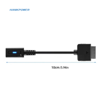 Adaptateur de charge haute vitesse USB Type C pour PSP GO, câble de jeu pour Playstation Portable GO, 10 cm