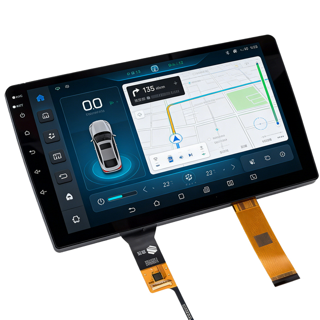 Kingtech OEM 9 Inch 1024x600 WSVGA 40 Pin LVDS TFT LCD Module with Capacitive Touch Screen Display
