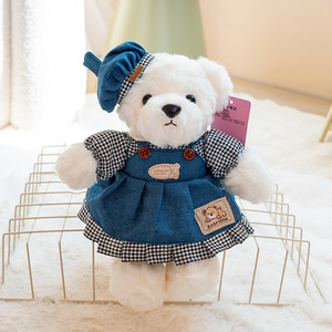 Orsetti di peluche carini con vestiti, per maschietti e femminucce, con MOQ basso, per macchine a gru, orsetti morbidi imbottiti a forma di cartone animato - Product Image 2