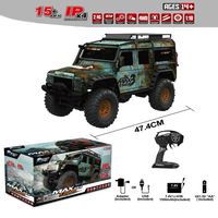 Voiture télécommandée tout-terrain de simulation 1:10 professionnelle pour adultes, 4x4, jouet pour grands enfants