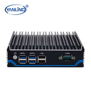 Yanling Mini computadora de escritorio J4125 Dual LAN Mini PC con <span class=keywords><strong>DDR4</strong></span> <span class=keywords><strong>RAM</strong></span> Business Windows 10 Nuevo Compatible con AU US CN EU Plugs - Product Image 4