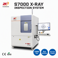 Máquina de Inspección por Rayos X de Microfoco Wisdomshow S-7000 BGA 90KV para Pruebas de PCB, Plataforma de Inspección de Gran Área, 1 Año de Garantía