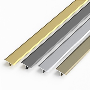 Perfil de Esquina para Azulejos de Aluminio Moderno en Forma de T, Ultra Delgado, Impermeable, Autoadhesivo, para Juntas de Transición de Cerámica - Product Image 3