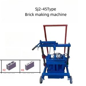 Máquina de fabricación de bloques de pavimentación hueca Maquinaria de ladrillo de cemento de hormigón con componente de núcleo de motor - Product Image 6