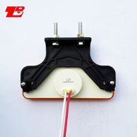 Clignotant latéral rectangulaire de 4 pouces, feu de Bus de voiture, 3led avec lentille réflexe