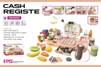 Caisse enregistreuse intelligente de jeu pour enfants, jouet de simulation de supermarché, caisse de jeu pour la maison, jouets d'imitation