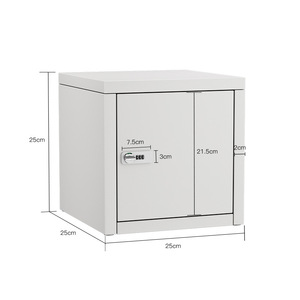 Simple <b>Combination</b> <b>Lock</b> Safe Security Cabinet 20-35L Durable Storage <b>Box</b> For Home Office Student Use - Product Image 5