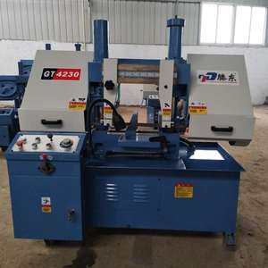 Nueva Sierra de Cinta Horizontal de Doble Columna <span class=keywords><strong>Teng</strong></span> Dong GH4230 para Corte de Metal con Sujeción Hidráulica, Ancho de Trabajo de 400 mm, Ecológica - Product Image 1