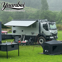 Camping-car d'aventure personnalisé 4x4 tout-terrain pour les voyages longue distance et la vie en plein air