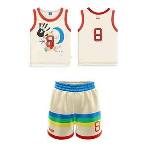 儿童婴儿篮球服2023高品质球衣定制休闲训练足球服