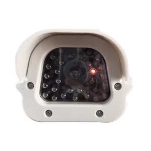 Telecamera <span class=keywords><strong>Finta</strong></span> a Energia Solare per Esterni, Impermeabile, Simulazione di Telecamera Bullet con Luce LED, Monitoraggio CCTV, Telecamera di Sorveglianza Fittizia - Product Image 2