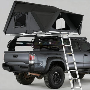 Carpa de Techo Impermeable para 3-4 Personas, Carpa Rígida de Aluminio para Vehículos 4x4, Carpa de Techo Tipo Concha para Camping - Product Image 5