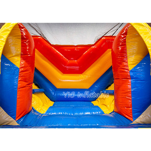 Structure gonflable aquatique palpitante avec toboggan et parcours d'obstacles pour les fêtes d'enfants - Product Image 5