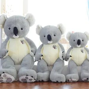 Dropshipping sevimli Koala erkek büyük Koala peluş oyuncaklar ve bebekler fabrika doğrudan satış