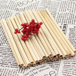 Paja de caña natural reutilizable 100% original, ecológica, de 10 cm, 8-10 mm, personalizable - Product Image 4