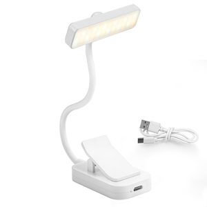 Lámpara de lectura LED portátil con atenuación gradual, tres temperaturas de color, certificada CE RoHS. - Product Image 1
