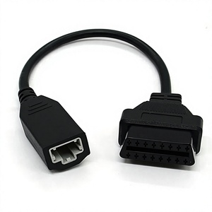 Cable adaptador de escáner OBDII de 3 pines a 16 pines, conector de diagnóstico para la mayoría de los coches Honda - Product Image 3