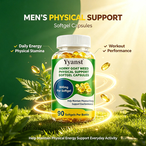 Extrait Naturel de Horny Goat Weed – Soutien Physique en Gélules Molles (90 unités) – Maintient la Vitalité Quotidienne et un Mode de Vie Actif pour Hommes – OEM ODM - Product Image 6