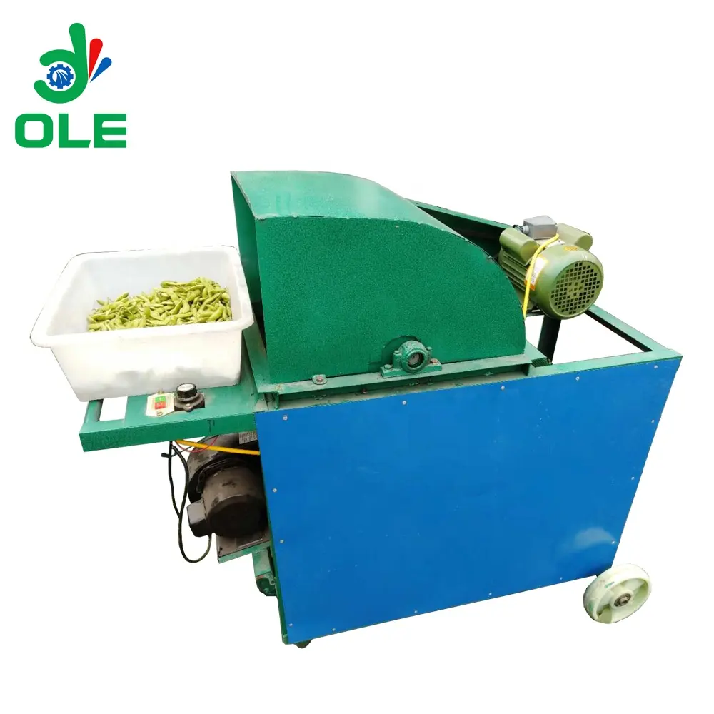 400 Kg/u Elektrische Automatische Groen Soja Plukken Machine Groene Bean Pod Picker