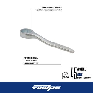 Chave de Catraca de Aço Carbono OEM TOOLPU Forjada Personalizada para Uso Industrial - Product Image 4