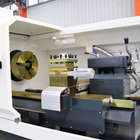 Tour CNC à tourelle électrique à quatre positions de mandrin manuel CK6150 de haute précision
