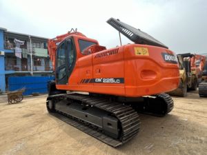 Excavadora usada de buen rendimiento de Corea Original de alta calidad <span class=keywords><strong>Doosan</strong></span> Dx225lc, modelo Dx225 a la venta 22,5 toneladas al mejor precio en Shanghai - Product Image 3