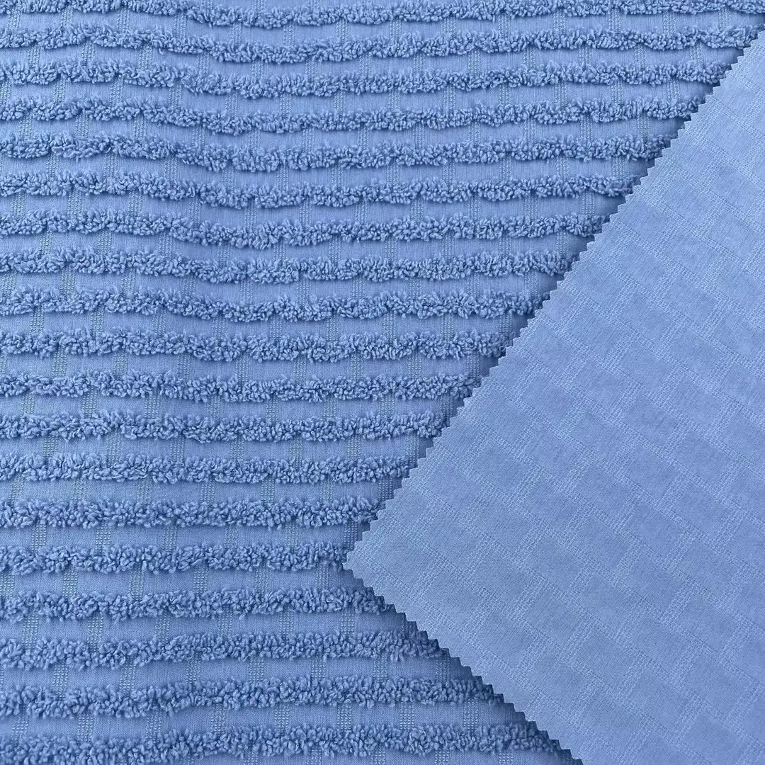 New Jacquard Không Thấm Nước 2-Cách Căng Bền Vững 50D 75D Polyester Vải Cho Phụ Nữ Tweed Quần Áo Quần