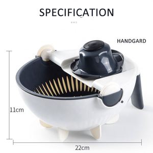 Hachoir à légumes multifonctionnel 12-en-1 innovant avec panier de drainage et trancheuse – Gadgets de cuisine en ligne - Product Image 3