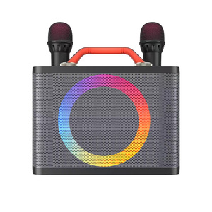 RGB Light <b>Wireless</b> Speaker Wholesale Portable Speaker Cool Light Mode Machine with Two <b>Microphones</b> - Product Image 2