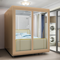 PYinC |   Cabine insonorisée sur mesure, maison préfabriquée mobile et module de sommeil - Résout l'insomnie due aux pas des voisins