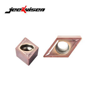 Jeekvisen PVD-Coated DCMT11T304 Carbide Turning Insert for Alloy Stainless Steel CNC <b>Lathe</b> Application OEM Customizable Box Packaging - Product Image 6