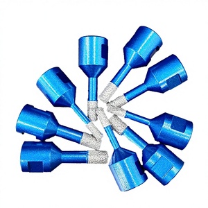 Punte diamantate LITTLE ANT per carotaggio, cemento, porcellana, pietra, granito, marmo, ceramica, vetro, M14, brasate sottovuoto, per piastrelle, 60mm - Product Image 1