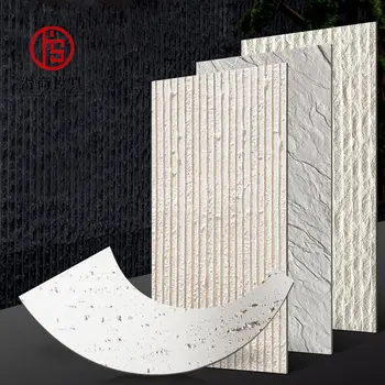 Price mcm flexible clay tile polymer smart stone wall cladding exterior stone effect tile