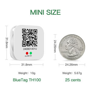 장기 운송 모니터링을 위한 교체 가능한 배터리가 있는 블루투스 온도 데이터 로거 - Product Image 4