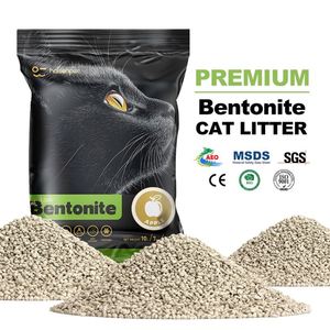 Large Wholesale Discounts Strong Clumping Low Dust Odor Control Easy Scoop White Crushed Sodium Bentonite Cat Litter - Product Image 1