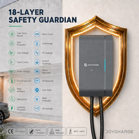 EVSE OEM ODM Baru 400V Tiga Fasa Konektor Tipe 2 OCPP 1.6J Desain Pemasangan di Dinding Proteksi IP66 CE Penggunaan Umum 16A