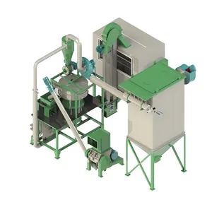 VANEST High Efficiency Waste Blister Recycling Machine Aluminum Plastic Recycle Separating Machine made in China