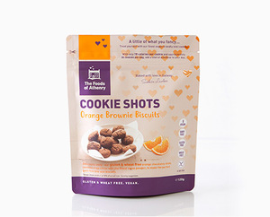Bolsas <span class=keywords><strong>de</strong></span> Mylar <span class=keywords><strong>de</strong></span> Grado Alimenticio con Base Plana y Papel <span class=keywords><strong>de</strong></span> Aluminio para Envasar Alimentos para Mascotas, Refrigerios, Dulces, Galletas, con Cierre <span class=keywords><strong>de</strong></span> Cremallera Reciclable - Product Image 1