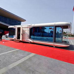 บ้านแคปซูลสำเร็จรูปแบบพกพาสะดวกสบาย ผลิตในจีน ปี 2025 สำหรับงานก่อสร้างและอสังหาริมทรัพย์ - Product Image 1