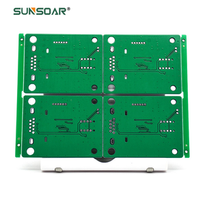 Carte de circuit imprimé multicouche verte à 4 couches avec masque de soudure et pads pour composants - Product Image 2