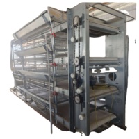 Cage de poulet de couche de galvanisation à chaud de batterie de type automatique pour la ferme de volaille