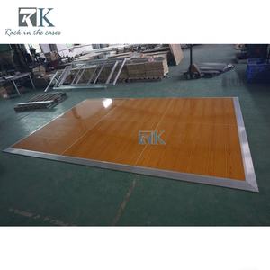 Mobile Durable Dance Floor for Event <b>Shows</b> Easy Setup Wooden Floor - Product Image 2