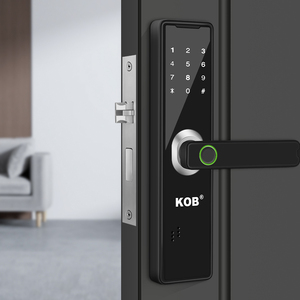 Kob khóa thông minh bảo mật bằng hợp kim nhôm cho nhà thông minh khóa thông minh vân tay điện tử kỹ thuật số khóa mật khẩu đám mây tương thích SDK cho gia đình - Product Image 6