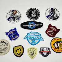 Badges Personnalisés Reuners, Tissés et Brodés, Écussons Souples 3D Thermocollants pour Vêtements, Chaussures et Sacs, en Polyester, sur Mesure OEM
